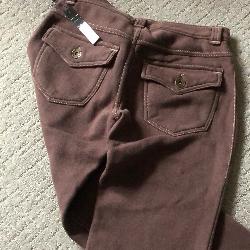 BCBG chocolate jeans Size S